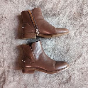 Franco Sarto Tan Women's Boots, Size 7.5